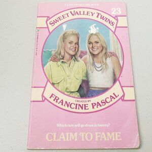 Sweet Valley Twins Book #23 Claim To Fame